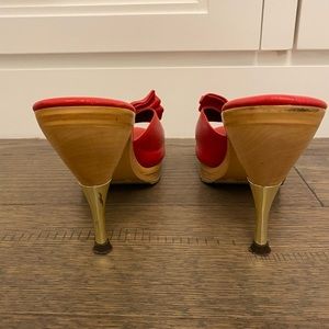 Betsey Johnson Slip On Heels